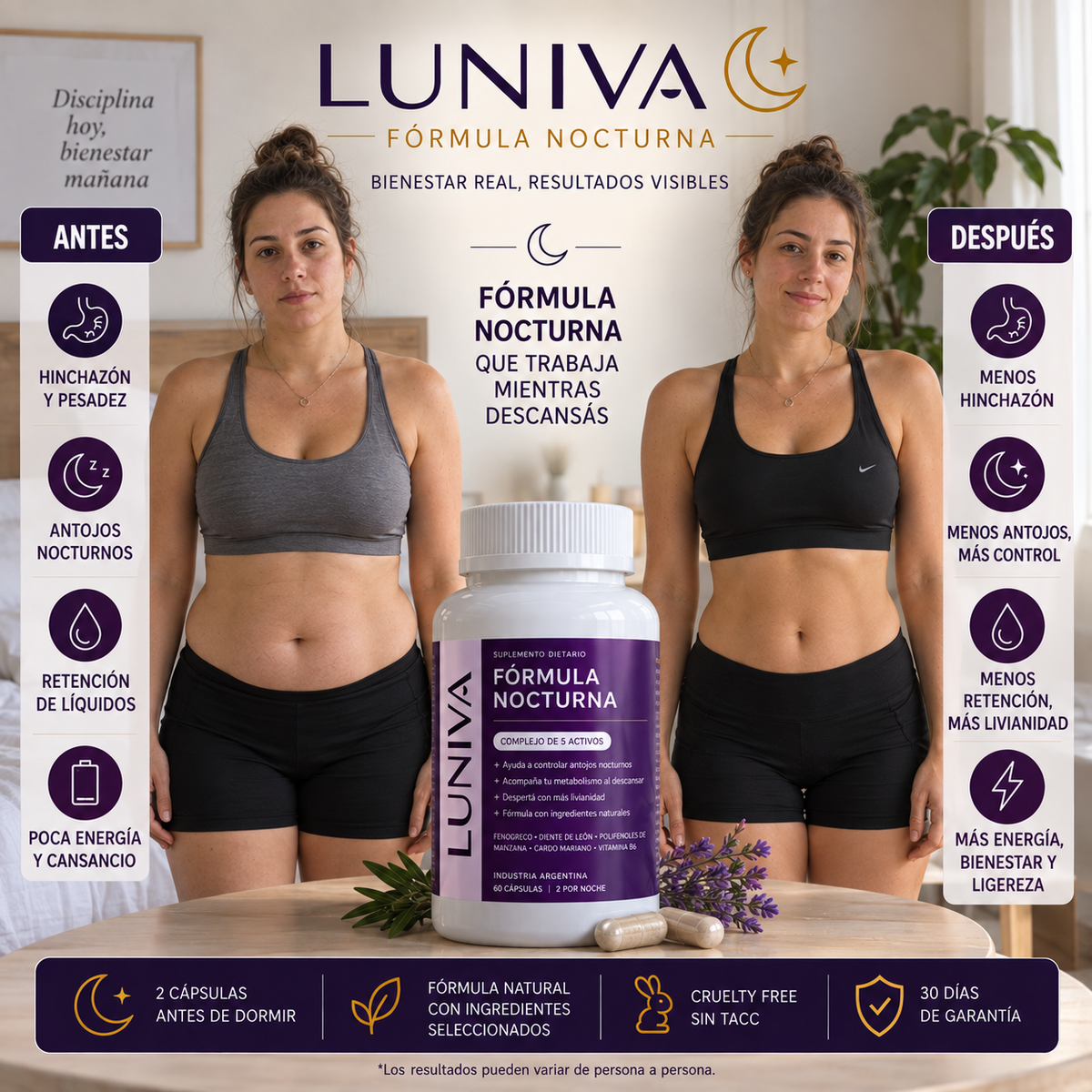 LUNIVA™ – Menos hinchazón, más confianza en tu cuerpo