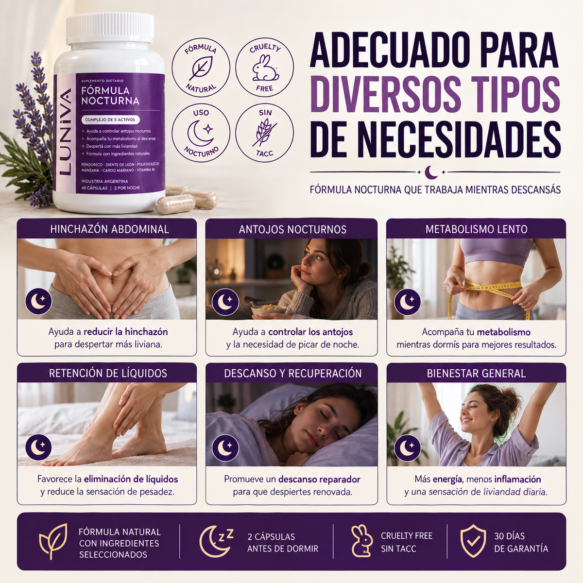 LUNIVA™ – Menos hinchazón, más confianza en tu cuerpo